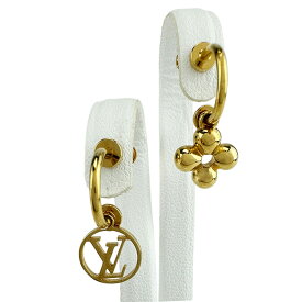 【LOUIS VUITTON】LV ルイ・ヴィトン M64859 ピアス・ブルーミング メタル（GP） 【送料無料】【中古】
