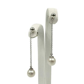 【TIFFANY&Co.】ティファニー ドロップピアス 60013149 ジーグフェルドコレクション シルバー AG925/フレッシュウォーターパール ピアス【送料無料】【中古】