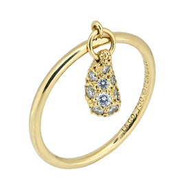 【TIFFANY&Co.】ティファニー エルサ・ペレッテイ ティアドロップ ダイヤモンド リング 750（K18イエローゴールド） 8号 指輪 【送料無料】【中古】