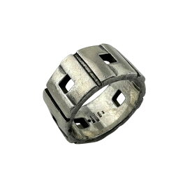 【GUCCI】グッチ モダニストリング 925 シルバー 21号 幅1.2cm 指輪 リング【送料無料】【中古】