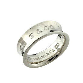 【TIFFANY＆CO.】ティファニー ティファニー1837 リング (ミディアム) 925 スターリングシルバー 13号 幅7mm 指輪 リング【送料無料】【中古】