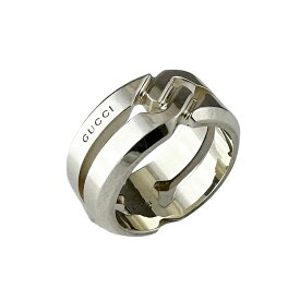 【GUCCI】グッチ ノットリング Ag925 シルバー ブランド表記16(実寸14.5号) リング 指輪【送料無料】【中古】