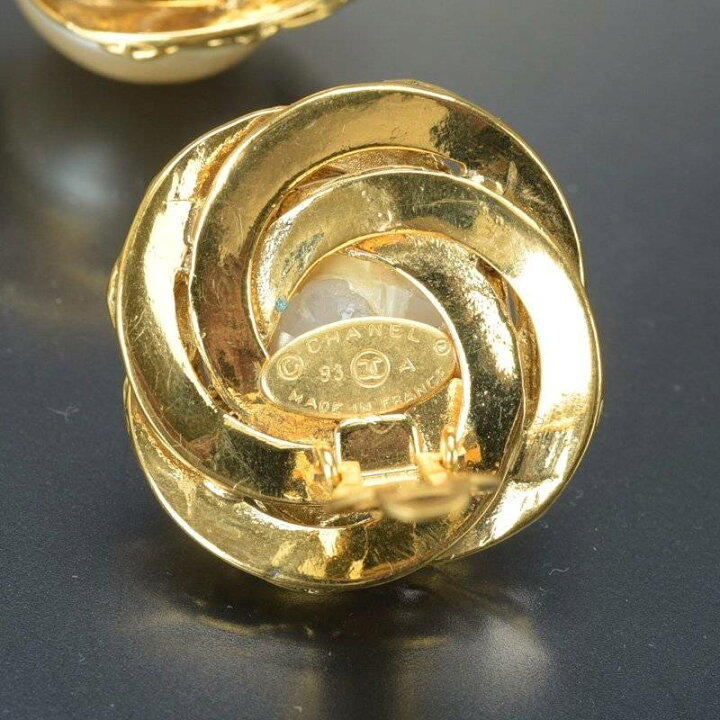 楽天市場】激レア シャネル CHANEL ココマーク ビッグ パール 