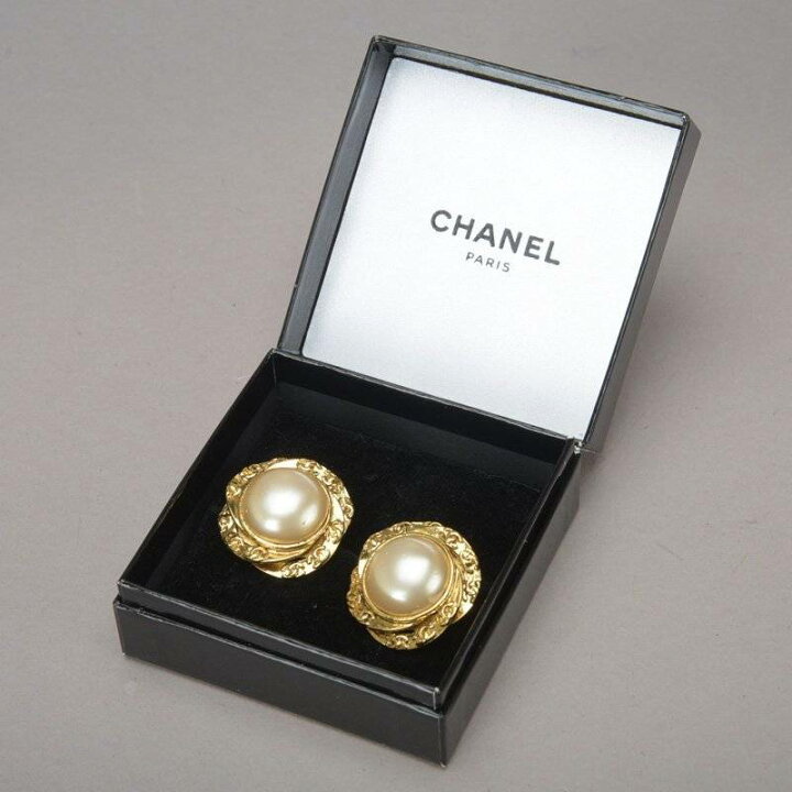 楽天市場】激レア シャネル CHANEL ココマーク ビッグ パール 