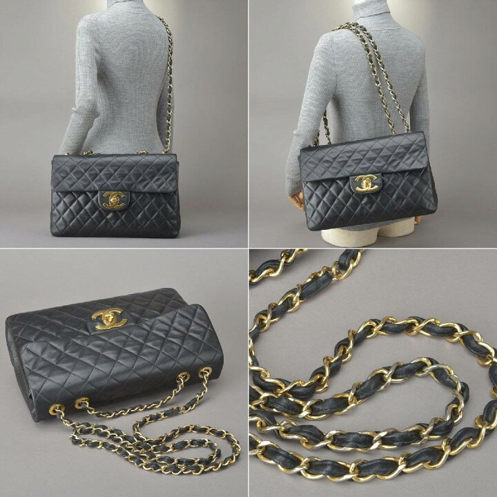 楽天市場】美品 CHANEL シャネル デカマトラッセ 34 チェーン 