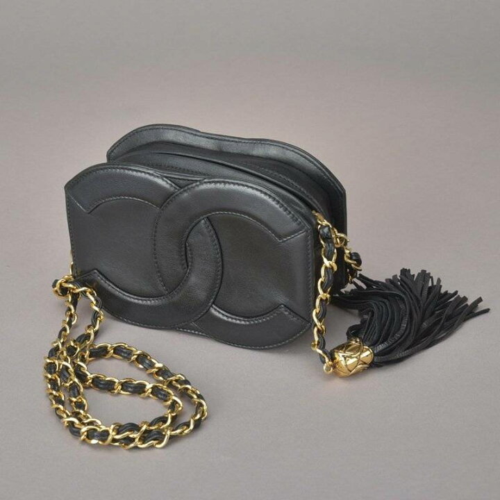 楽天市場】極美品 CHANEL シャネル デカココマーク チェーンショルダー  