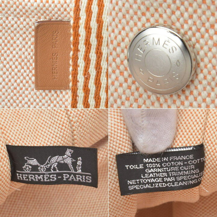 楽天市場】極美品 HERMES エルメス ニューフールトゥMM トートバッグ 