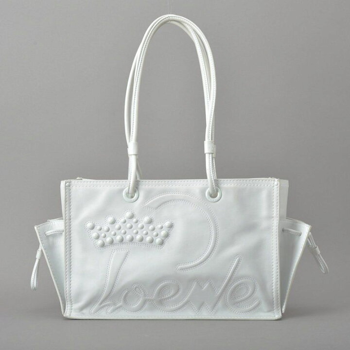 楽天市場】極美品 LOEWE ロエベ アナグラム ショッパー トートバッグ  