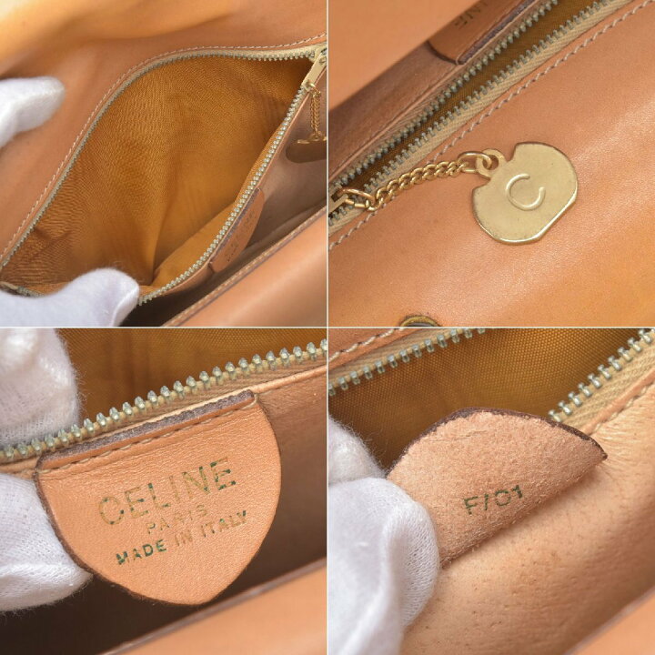 楽天市場】美品 CELINE セリーヌ マカダム ハンドバッグ コイン 