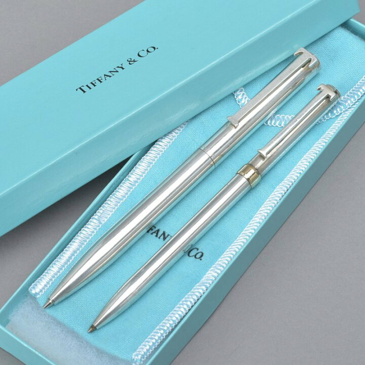 楽天市場】Tiffany&Co. ティファニー ボールペン シャーペン 2本セット