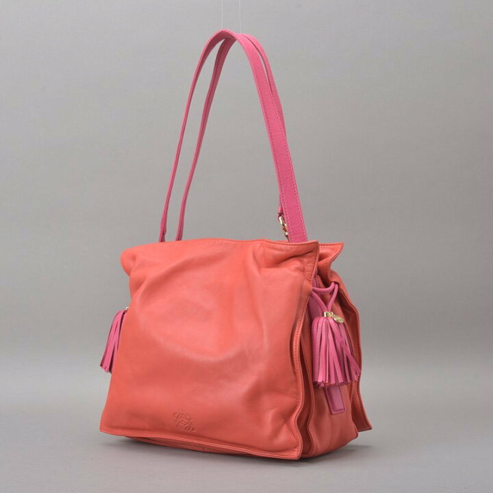 楽天市場】美品 LOEWE ロエベ 巾着 ショルダーバッグ フラメンコ 2WAY 