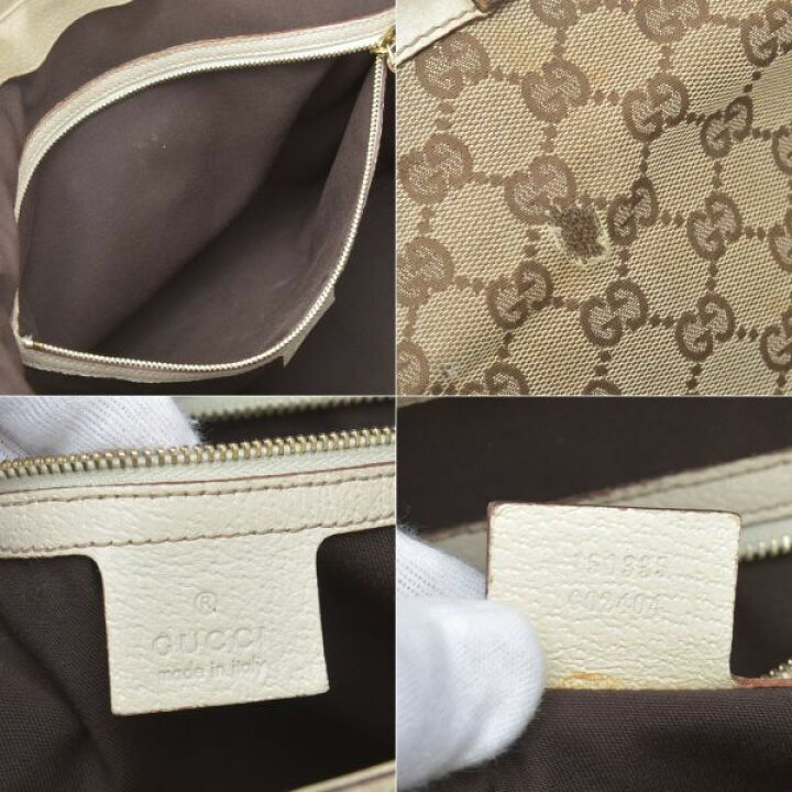 楽天市場】GUCCI グッチ シェリーライン ボストンバッグ GGキャンバス