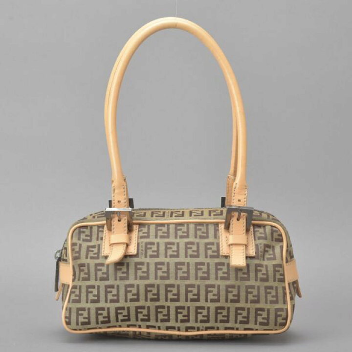 楽天市場】美品 FENDI フェンディ ズッキーノ ハンドバッグ ショルダー 