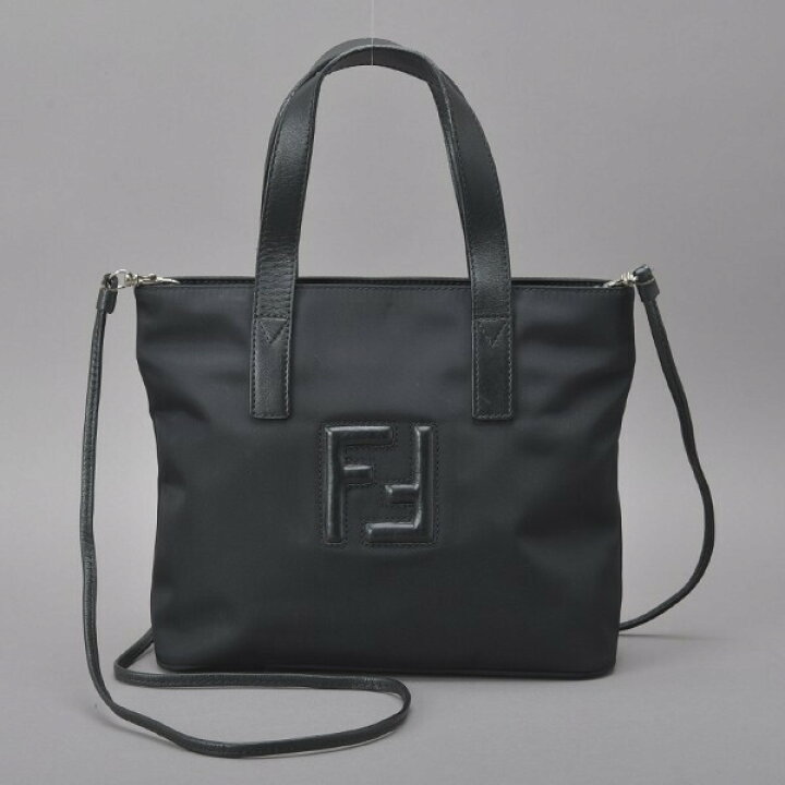 楽天市場】美品 FENDI フェンディ FFロゴ ハンドバッグ 2WAY 