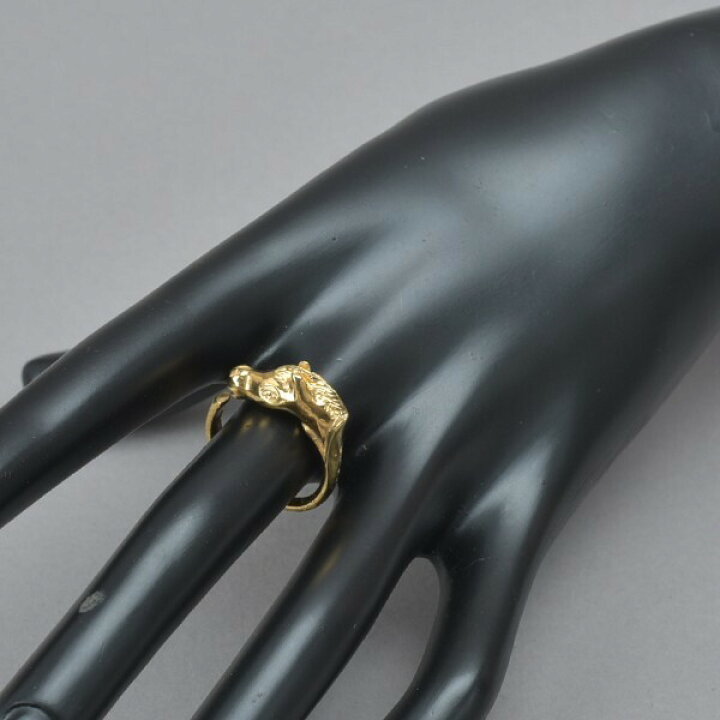 楽天市場】磨き済 HERMES エルメス シュバルホース リング 12号  