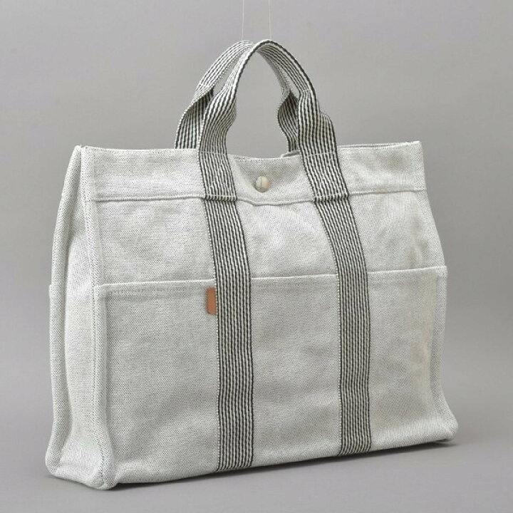 楽天市場】美品 HERMES エルメス ニューフールトゥMM トートバッグ 