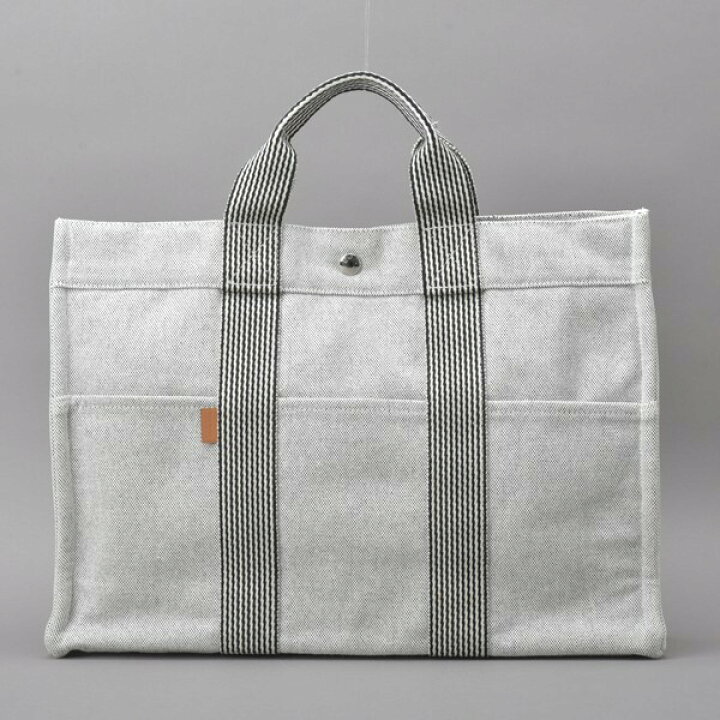 楽天市場】極美品 HERMES エルメス ニューフールトゥMM トートバッグ 