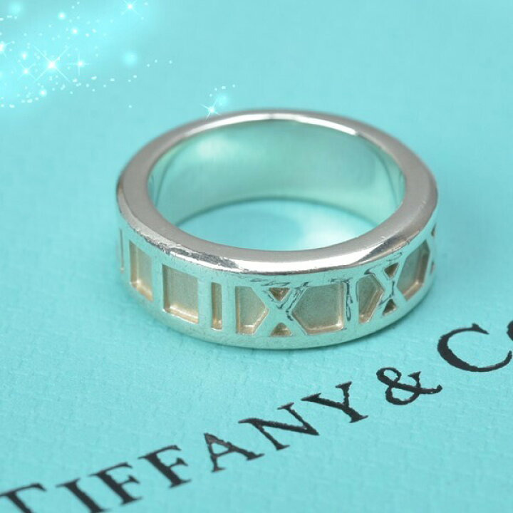 楽天市場】新品仕上げ Tiffany&Co. ティファニー アトラス リング 10号 
