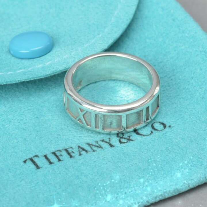 楽天市場】新品仕上げ Tiffany&Co. ティファニー アトラス リング 8号 