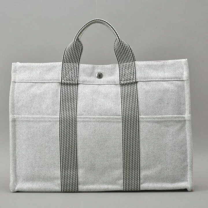 楽天市場】極美品 HERMES エルメス ニューフールトゥMM トートバッグ 