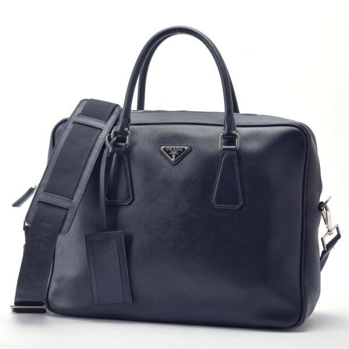 楽天市場】美品 PRADA プラダ サフィアーノレザー 2WAY ビジネスバッグ 