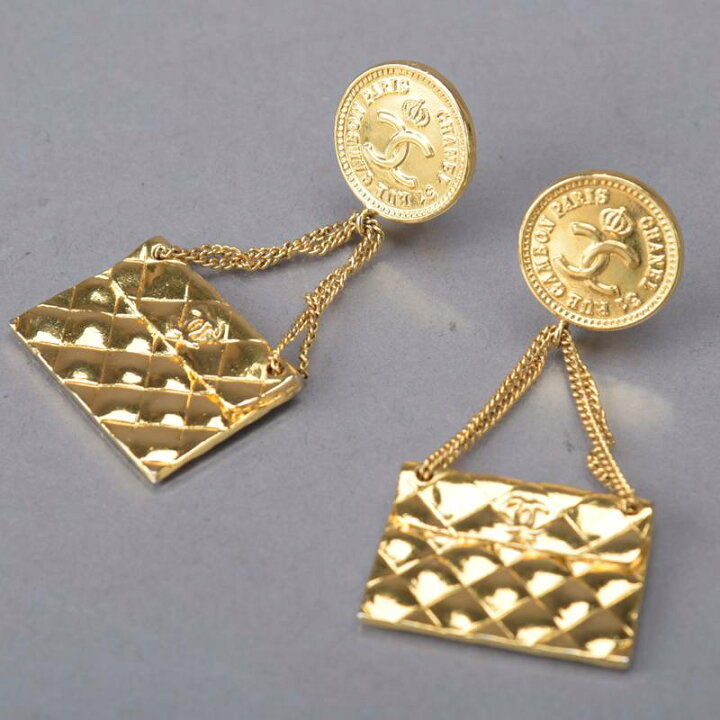 楽天市場】激レア☆ 美品 シャネル CHANEL スウィング イヤリング  