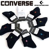 メール便発送 即納可☆【CONVERSE】コンバース 超人気のニューアンクルソックス ワンポイントバスケット…
