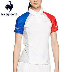 メール便発送 即納可☆【le coq sportif】ルコック 特価 レディース テニス NEXTEP 半袖 ポロシャツ クーリング QT715173