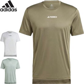 ◆◆送料無料 メール便発送 ＜アディダス＞ adidas メンズ テレックス マルチ 半袖Tシャツ アウトドア QF310