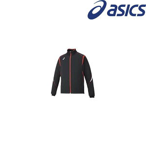 ◆◆メール便発送 <アシックス> ASICS ドライ トレーニングジャケット (リサイクル素材) (002:BK/RD) メンズ 2031D814-002