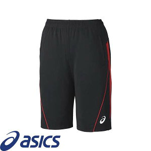 ◆◆メール便発送 <アシックス> ASICS ドライ トレーニングハーフパンツ (リサイクル素材) (002:BK/RD) メンズ 2031D816-002