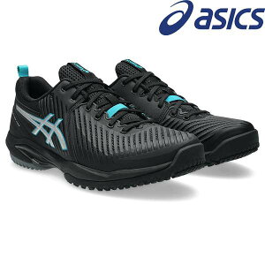 ���� ���A�V�b�N�X�� ASICS PRESTIGE NEO OC 1043A029 (001�FBLACK/PURE) �e�j�X�V���[�Y �I���j�E�N���[�R�[�g 1043A029-001