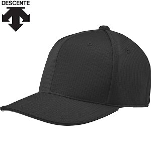 ◆◆○定形外発送 <デサント> ユニセックス アメリカンキャップ C7800 (BLK) 野球 帽子 C7800-BLK