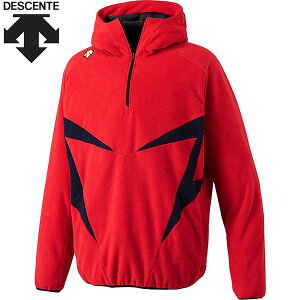 ◆◆○ <デサント> DESCENTE フリースジャケット DBX2560C (RED:レッド) メンズ 野球・ソフトボール DBX2560C-RED
