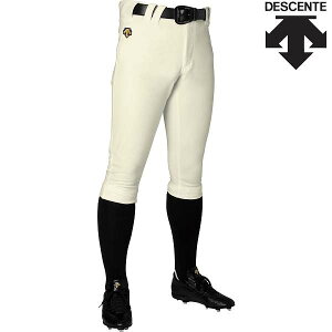 ◆◆○ <デサント> DESCENTE ショートフィットパンツ DB5SHP14M (IV00:アイボリー) 野球・ソフトボール DB5SHP14M-IV00