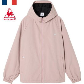 ◆◆○ ＜ルコック＞ le coq sportif 裏起毛ウィンドブレーカージャケット LT5FWB30L (PK00：ピンク)