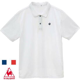 ◆◆○メール便発送 ＜ルコック＞ le coq sportif エコペットポロシャツ LT5SHSZ1M (WH00：ホワイト)