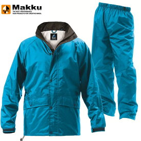 ◆◆ ＜マック＞ MAKKU フェニックス2 上下セット AS7400 (BLUE) レインスーツ