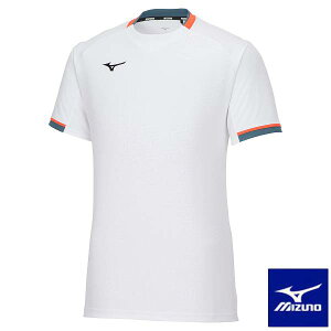 ◆◆メール便発送 【特価】 <ミズノ> MIZUNO ソーラーカットゲームシャツ(ユニセックス) 62JAA031 (01) テニス&バドミントン