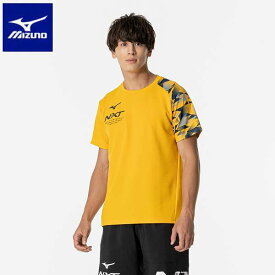 ◆◆送料無料 メール便発送 ＜ミズノ＞ MIZUNO N-XT Tシャツ(ユニセックス) 32JAB210 (47) トレーニング