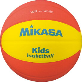 ◆◆送料無料 定形外発送 ＜ミカサ＞ MIKASA スマイルバスケットボール SB512YO (イエロー／オレンジ)
