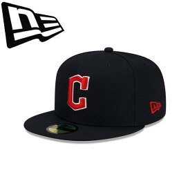 ◆◆ ＜ニューエラ＞ NEWERA キャップ 59FIFTY MLBオンフィールド クリーブランド・ガーディアンズ ロード 13555006