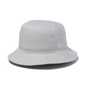 ◆◆メール便発送 ＜ニューエラ＞ NEWERA ハット バケット01 ベーシック ツイルコットン ストーン × ホワイト 14524816