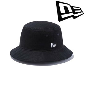 ◆◆メール便発送 ＜ニューエラ＞ NEWERA ハット バケット01 ベーシック ツイルコットン ブラック × ホワイト 14524820
