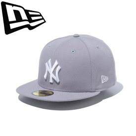 ◆◆ ＜ニューエラ＞ NEWERA キャップ 59FIFTY ニューヨーク・ヤンキース グレー × ホワイト 14525203
