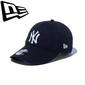 ◆◆ ＜ニューエラ＞ NEWERA キャップ 9THIRTY ロングバイザー ニューヨーク・ヤンキース ウォッシュドコットン ブラック × ホワイト 14527272