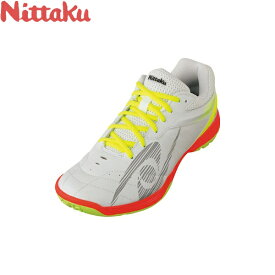 ◆◆ ＜ニッタク＞ Nittaku ムービングエース NS4438 (70)ホワイト 卓球 シューズ