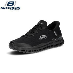 ���� ���X�P�b�`���[�Y�� SKECHERS �X���b�v�C���Y�F�O���C�h�X�e�b�v - �[�t�B�[�� 233011 (BBK) �X�j�[�J�[