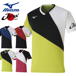 メール便発送 即納可★【MIZUNO】ミズノ ソフトテニス日本代表応援 Tシャツ ユニセックス 62JA0X86