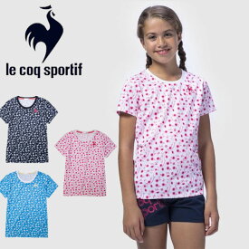 メール便発送 即納可☆ 【le coq sportif】ルコック ジュニア 半袖Tシャツ QMJPJA03